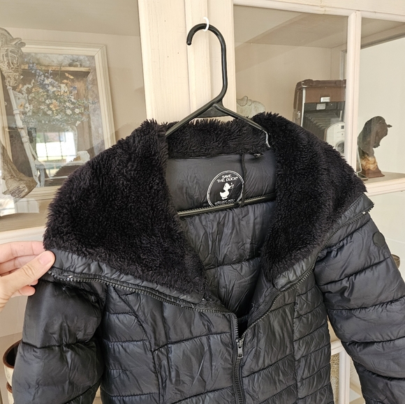 Save The Duck Iris Winter Coat Water Repellent Satin Puffer Jacket - Picture 7 of 16